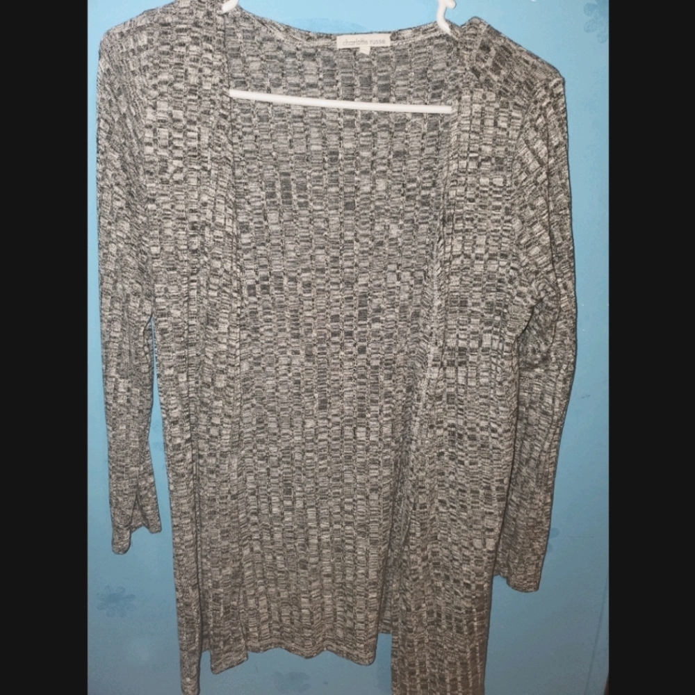 Charlotte Russe grey Light weight cardigan